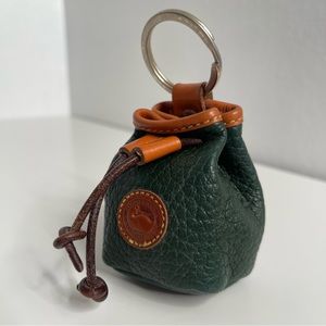 ✨SALE✨Green Vintage Dooney Drawstring Keychain